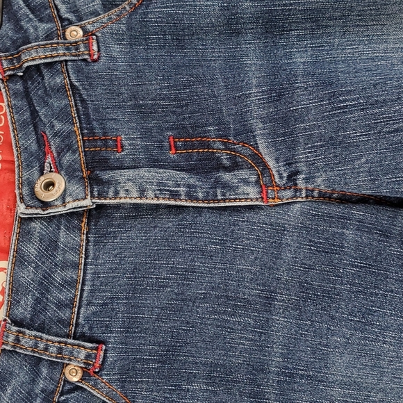 All jeans 2/$20🫦Eckored stretch lower rise flare jeans. Sz 9 perfect condition! - Picture 5 of 15